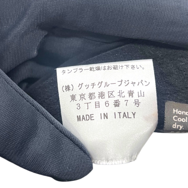 グッチ GUCCI サイドGGラインタートルネックカットソー 116615 ブラック ナイロン レディース カットソー