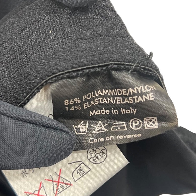 グッチ GUCCI サイドGGラインタートルネックカットソー 116615 ブラック ナイロン レディース カットソー