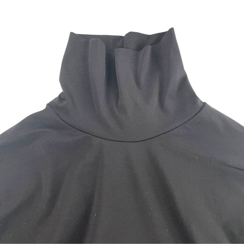 グッチ GUCCI サイドGGラインタートルネックカットソー 116615 ブラック ナイロン レディース カットソー