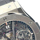 ウブロ HUBLOT クラシックフュージョン アエロ・フュージョン クロノグラフ チタニウム 525.NX.0170.LR スケルトン チタン×ラバーベルト 自動巻き メンズ 腕時計