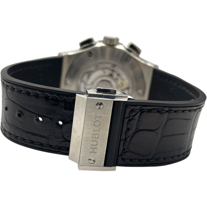 ウブロ HUBLOT クラシックフュージョン アエロ・フュージョン クロノグラフ チタニウム 525.NX.0170.LR スケルトン チタン×ラバーベルト 自動巻き メンズ 腕時計