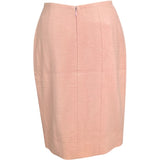 シャネル CHANEL ココマークボタンジャケット&スカート P04100 ピンク ウール レディース セットアップ