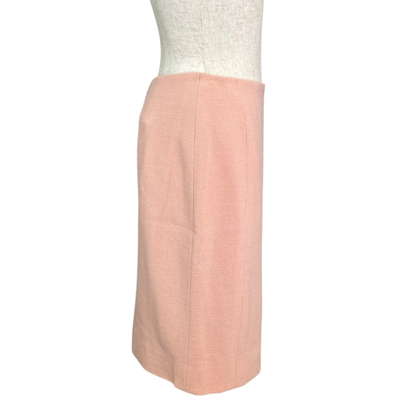 シャネル CHANEL ココマークボタンジャケット&スカート P04100 ピンク ウール レディース セットアップ