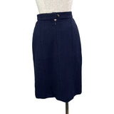 シャネル CHANEL 刺繍装飾ツイードセットアップ P09712V05945 ネイビー ツイード レディース セットアップ