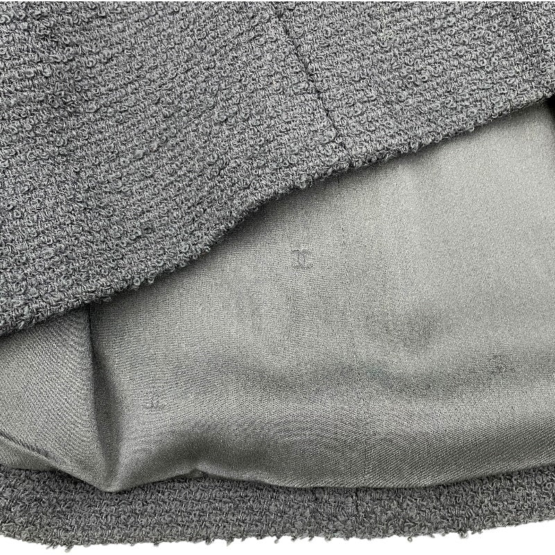 シャネル CHANEL 刺繍装飾ツイードセットアップ P09712V05945 ネイビー ツイード レディース セットアップ