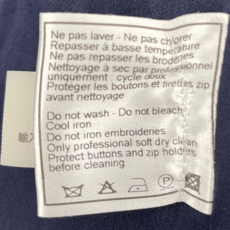 シャネル CHANEL 刺繍装飾ツイードセットアップ P09712V05945 ネイビー ツイード レディース セットアップ