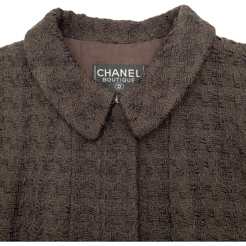 シャネル CHANEL ツイードジャケット&スカートセットアップ P09702 ウール レディース セットアップ