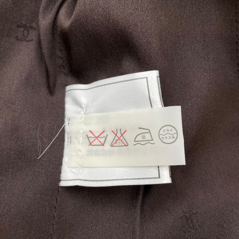 シャネル CHANEL ツイードジャケット&スカートセットアップ P09702 ウール レディース セットアップ