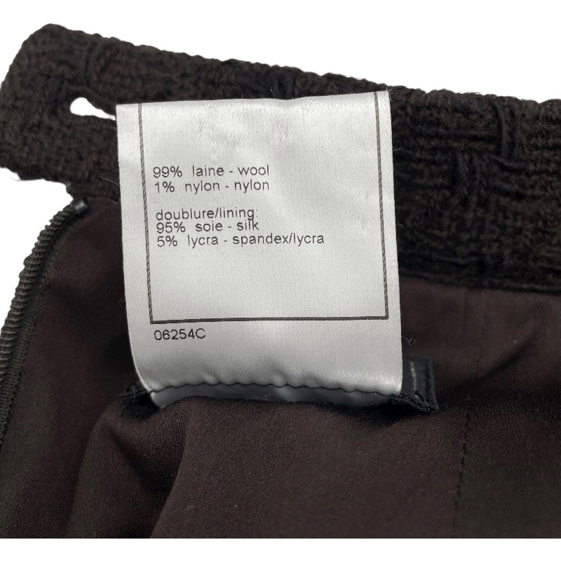 シャネル CHANEL ツイードジャケット&スカートセットアップ P09702 ウール レディース セットアップ