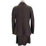 シャネル CHANEL ツイードジャケット&スカートセットアップ P09702 ウール レディース セットアップ