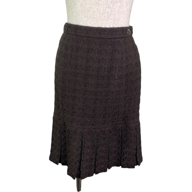 シャネル CHANEL ツイードジャケット&スカートセットアップ P09702 ウール レディース セットアップ