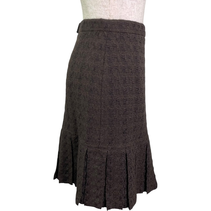 シャネル CHANEL ツイードジャケット&スカートセットアップ P09702 ウール レディース セットアップ