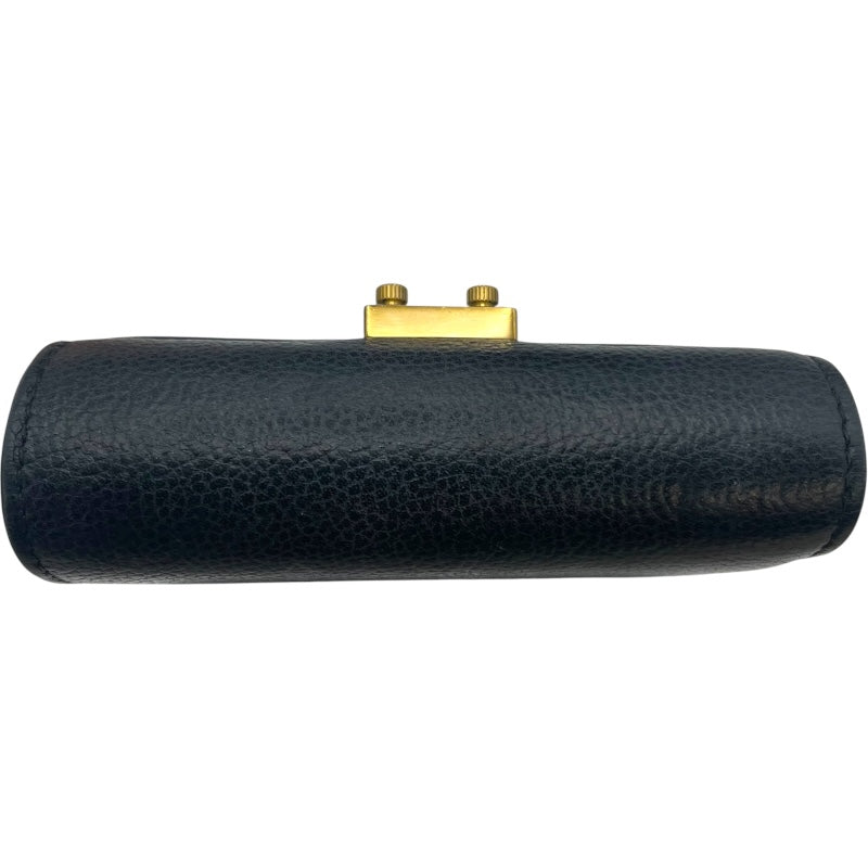 ルイ・ヴィトン LOUIS VUITTON ポルトフォイユ・メティス M80880 ブラック モノグラム・アンプラント レディース 三つ折り財布