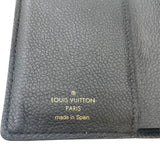 ルイ・ヴィトン LOUIS VUITTON ポルトフォイユ・メティス M80880 ブラック モノグラム・アンプラント レディース 三つ折り財布