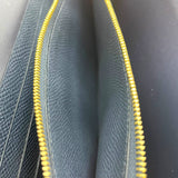 エルメス HERMES コンスタンス トゥーゴ― タッチ W刻印 ブルーインディゴ GD金具 エプソン/アリゲーター レディース 長財布