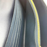エルメス HERMES コンスタンス トゥーゴ― タッチ W刻印 ブルーインディゴ GD金具 エプソン/アリゲーター レディース 長財布