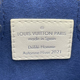 ルイ・ヴィトン LOUIS VUITTON エブリデイLV サックプラXS M80841 ブルー/ホワイト レザー レディース ショルダーバッグ