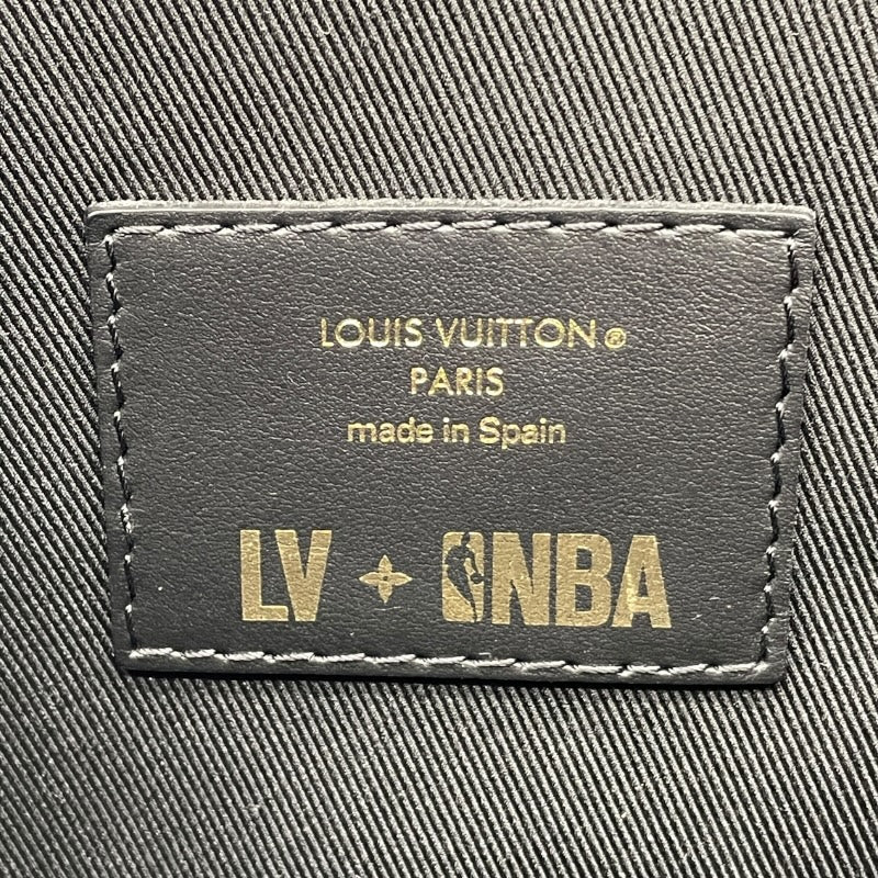 ルイ・ヴィトン LOUIS VUITTON NBAコラボ ステュディオ メッセンジャーバッグ M58498 ブラック モノグラム ・アンプラント レディース ショルダーバッグ