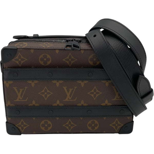 ルイ・ヴィトン LOUIS VUITTON ソフトトランク M44935 ブラウン モノグラム・マカサー レディース ショルダーバッグ