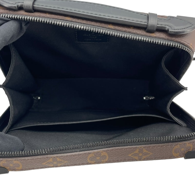 ルイ・ヴィトン LOUIS VUITTON ソフトトランク M44935 ブラウン モノグラム・マカサー レディース ショルダーバッグ