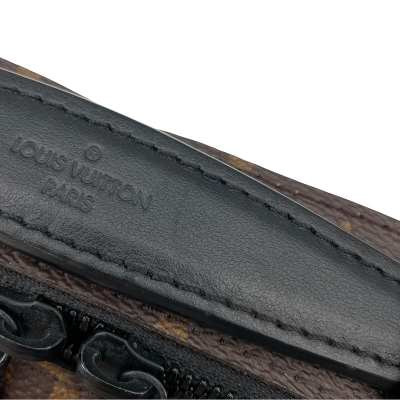 ルイ・ヴィトン LOUIS VUITTON ソフトトランク M44935 ブラウン モノグラム・マカサー レディース ショルダーバッグ