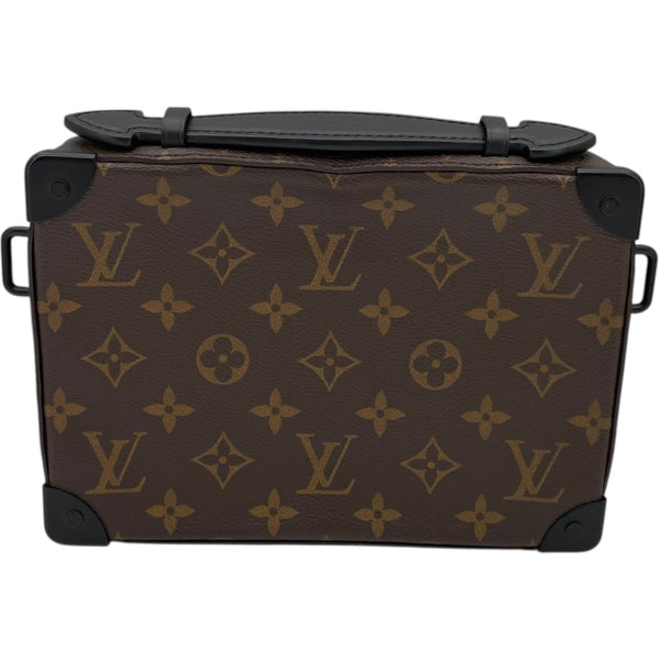 ルイ・ヴィトン LOUIS VUITTON ソフトトランク M44935 ブラウン モノグラム・マカサー レディース ショルダーバッグ