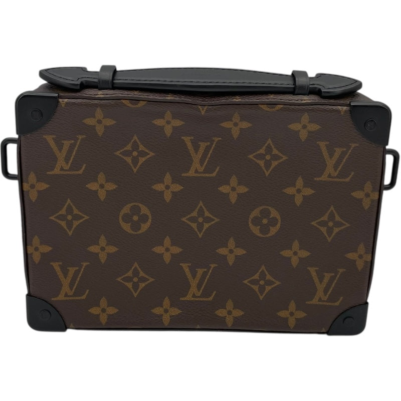 ルイ・ヴィトン LOUIS VUITTON ソフトトランク M44935 ブラウン モノグラム・マカサー レディース ショルダーバッグ