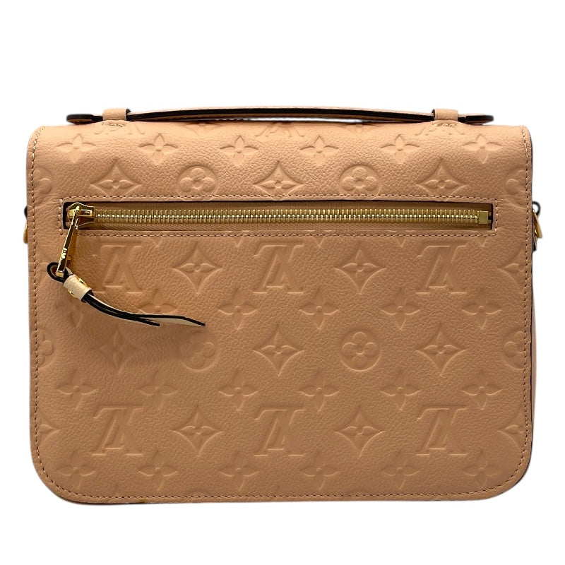 ルイ・ヴィトン LOUIS VUITTON ポシェット・メティスMM M44300 ベージュ/アイボリー モノグラム・アンプラント レディース ショルダーバッグ