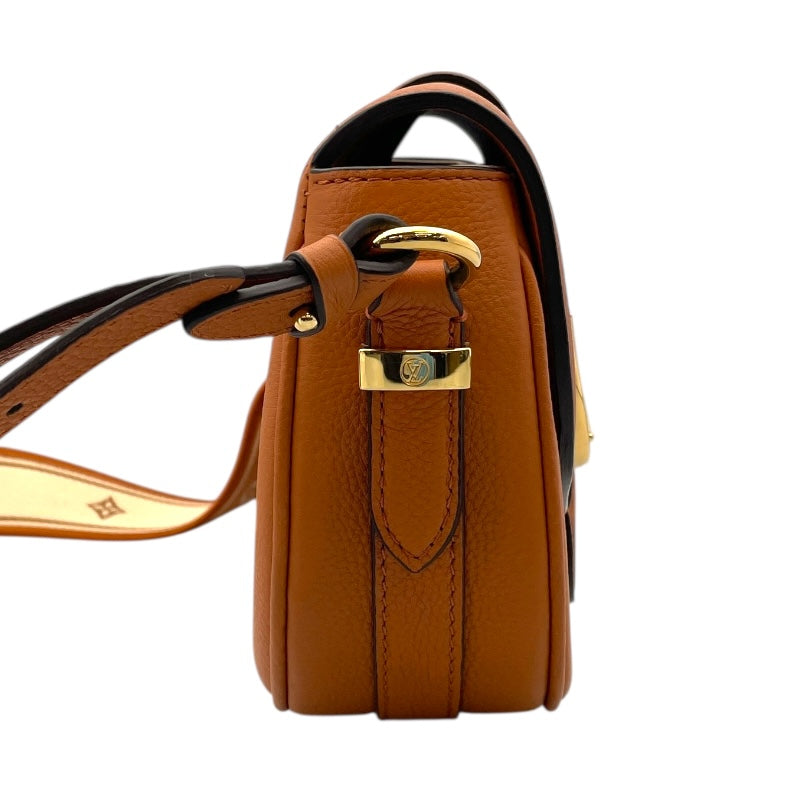 ルイ・ヴィトン LOUIS VUITTON ポンヌフソフトMM M58968 シエンヌドレ カーフ レディース ショルダーバッグ