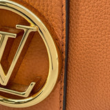 ルイ・ヴィトン LOUIS VUITTON ポンヌフソフトMM M58968 シエンヌドレ カーフ レディース ショルダーバッグ
