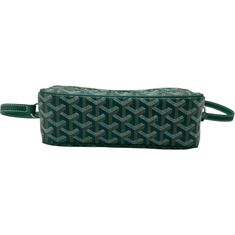 ゴヤール GOYARD カップヴェールPM グリーン コーティングキャンバス レディース ショルダーバッグ
