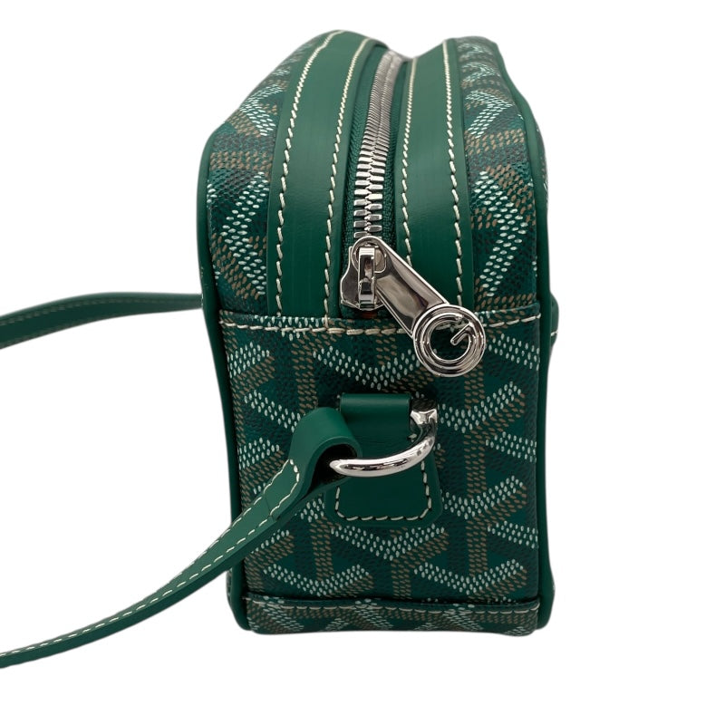 ゴヤール GOYARD カップヴェールPM グリーン コーティングキャンバス レディース ショルダーバッグ