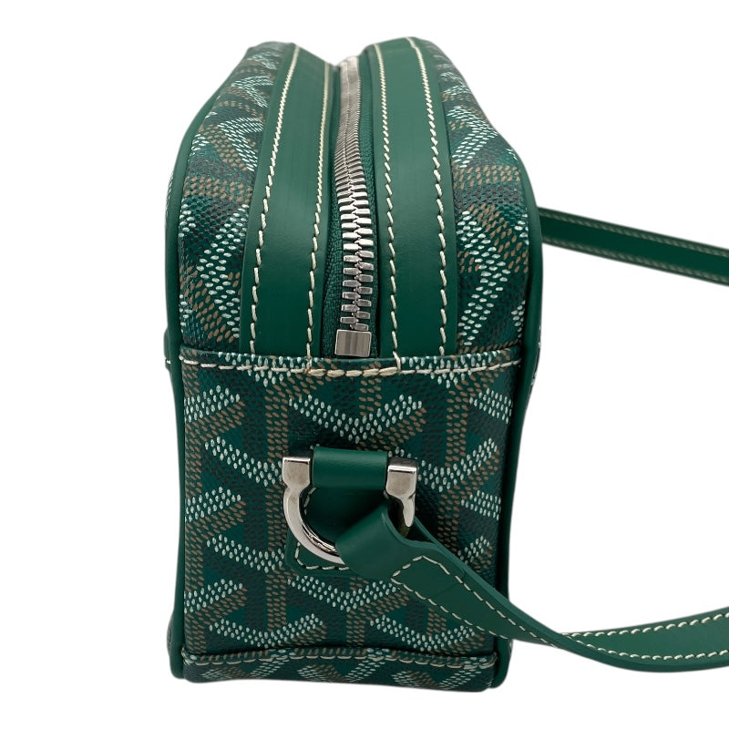 ゴヤール GOYARD カップヴェールPM グリーン コーティングキャンバス レディース ショルダーバッグ