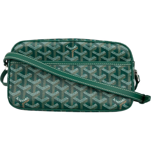 ゴヤール GOYARD カップヴェールPM グリーン コーティングキャンバス レディース ショルダーバッグ