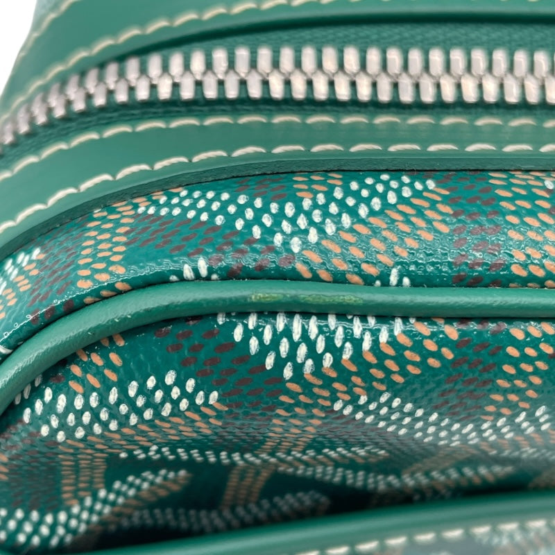 ゴヤール GOYARD カップヴェールPM グリーン コーティングキャンバス レディース ショルダーバッグ