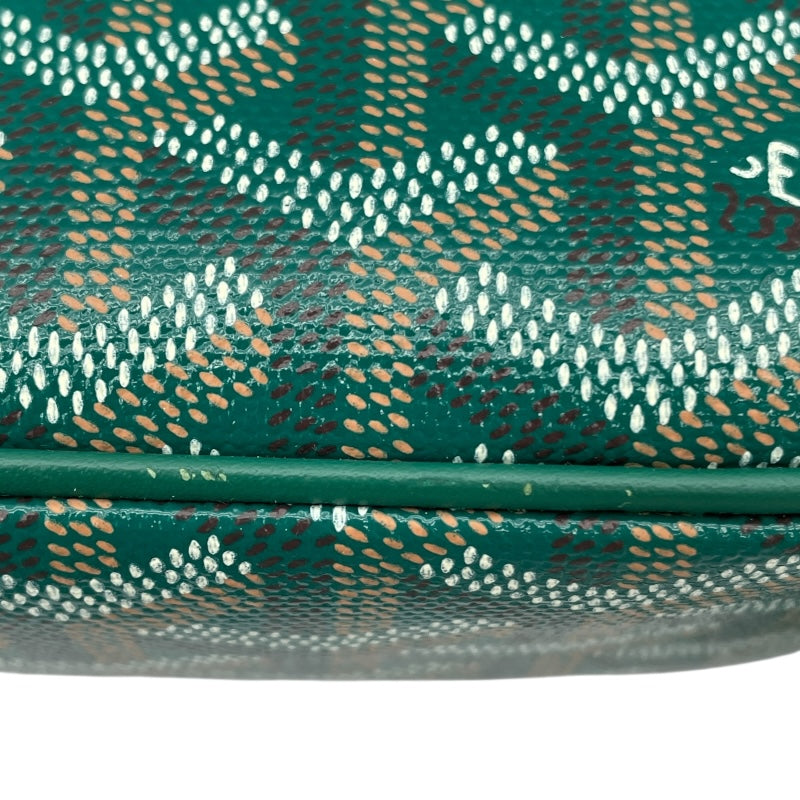 ゴヤール GOYARD カップヴェールPM グリーン コーティングキャンバス レディース ショルダーバッグ