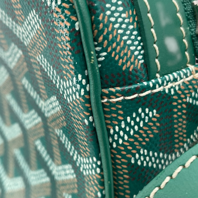 ゴヤール GOYARD カップヴェールPM グリーン コーティングキャンバス レディース ショルダーバッグ