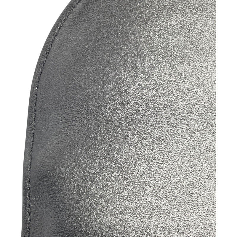 セリーヌ CELINE ティーン ブザス トリオンフショルダー 110413 ブラック シャイニーカーフ レディース ショルダーバッグ
