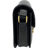 セリーヌ CELINE ティーン ブザス トリオンフショルダー 110413 ブラック シャイニーカーフ レディース ショルダーバッグ