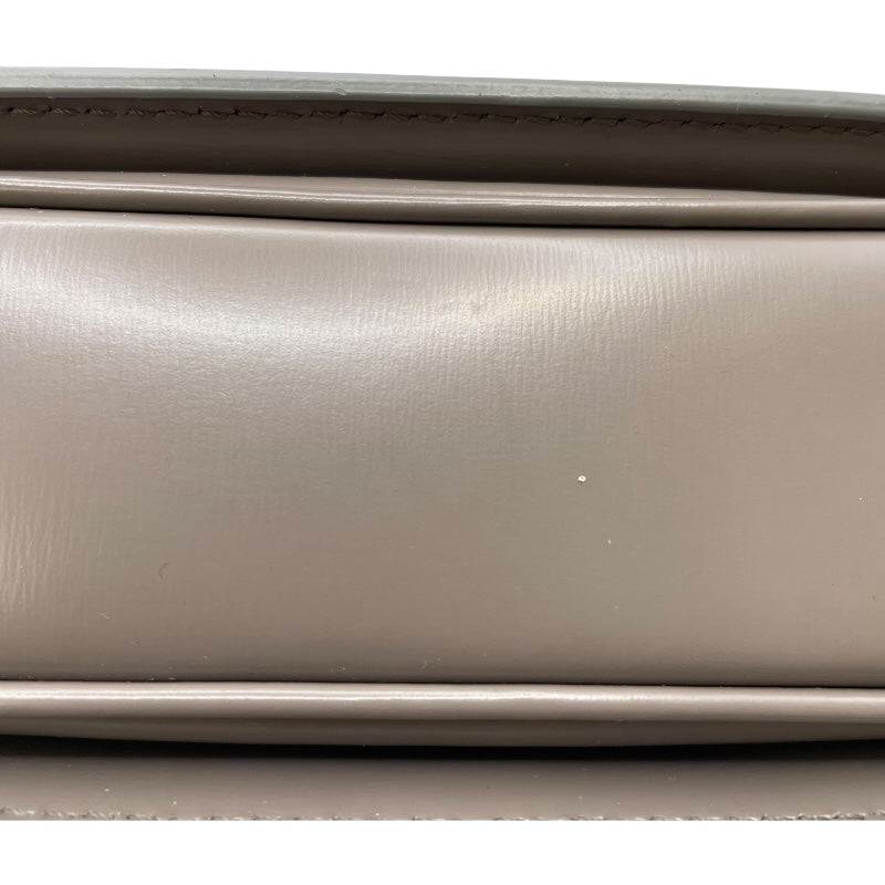 セリーヌ CELINE ティーントリオンフショルダーバッグ 188423 グレー GD金具 シャイニーカーフ レディース ショルダーバッグ