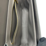 セリーヌ CELINE ティーントリオンフショルダーバッグ 188423 グレー GD金具 シャイニーカーフ レディース ショルダーバッグ