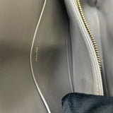 セリーヌ CELINE ティーントリオンフショルダーバッグ 188423 グレー GD金具 シャイニーカーフ レディース ショルダーバッグ