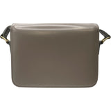 セリーヌ CELINE ティーントリオンフショルダーバッグ 188423 グレー GD金具 シャイニーカーフ レディース ショルダーバッグ