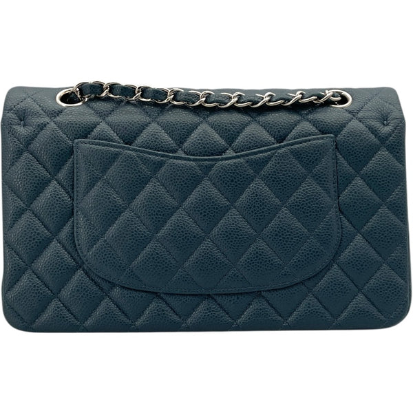 シャネル CHANEL マトラッセ25 A01112 20番台 ライトブルー SV金具 キャビアスキン レディース ショルダーバッグ
