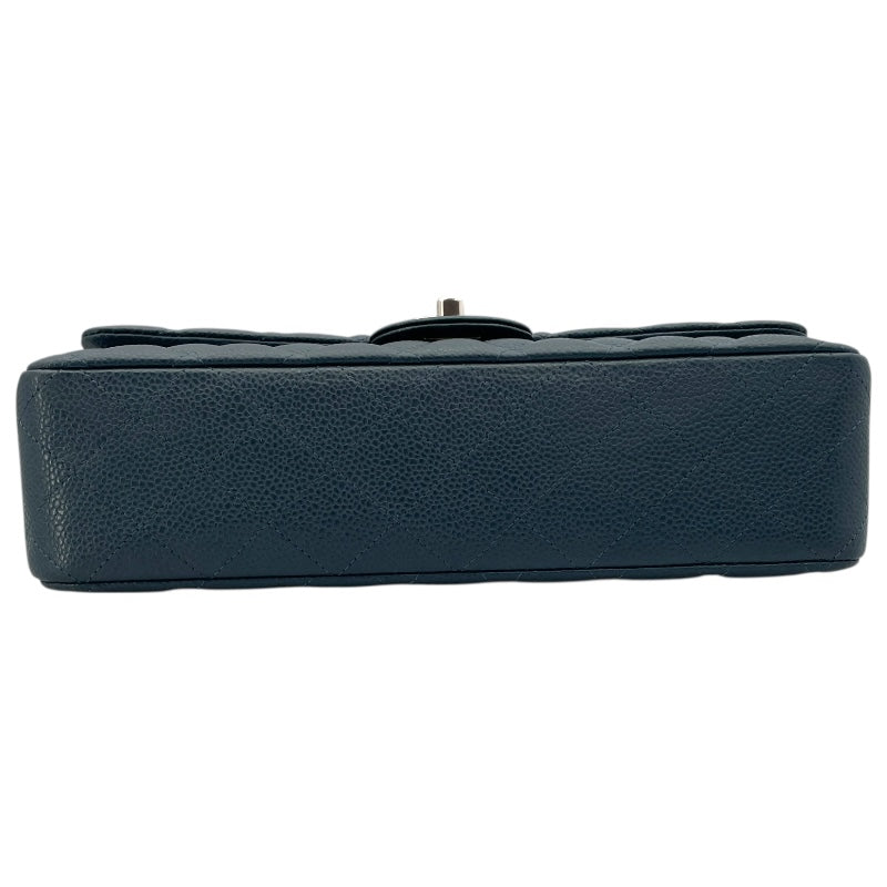 シャネル CHANEL マトラッセ25 A01112 20番台 ライトブルー SV金具 キャビアスキン レディース ショルダーバッグ
