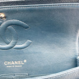 シャネル CHANEL マトラッセ25 A01112 20番台 ライトブルー SV金具 キャビアスキン レディース ショルダーバッグ