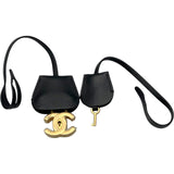 シャネル CHANEL CCフィリグリースモールバニティバッグ A93342 ブラック キャビスキン レディース ショルダーバッグ