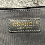 シャネル CHANEL ボーイシャネル25 A67086 ブラック キャビアスキン レディース ショルダーバッグ