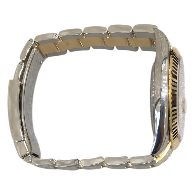 ロレックス ROLEX デイトジャスト41 126333 アイボリー k18YG×SS メンズ 腕時計