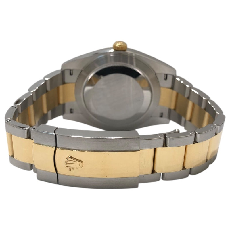 ロレックス ROLEX デイトジャスト41 126333 アイボリー k18YG×SS メンズ 腕時計